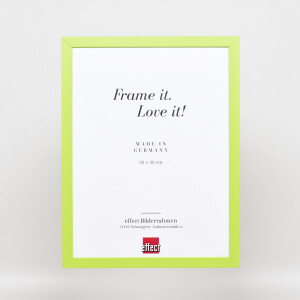 Telaio in legno Top Cube 60x80 cm vetro museale verde