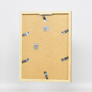 Struttura in legno Top Cube 60x80 cm vetro museale oro