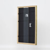 Telaio effetto legno profilo 2070 vetro museo 60x80 cm oro