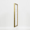 Telaio effetto legno profilo 2070 vetro museo 60x80 cm oro