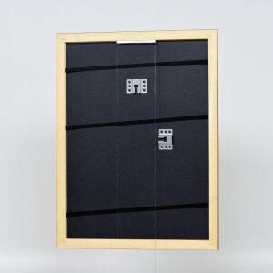 Telaio in legno effetto profilo 21 marrone noce 60x90 cm vetro antiriflesso
