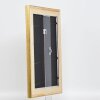 Cornice in legno effetto profilo 95 oro 60x90 cm vetro antiriflesso