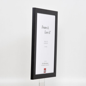 Cornice ad effetto 2319 nera 60x90 cm vetro museale