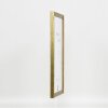 Cornice in legno effetto profilo 2070 vetro Museum 60x90 cm oro