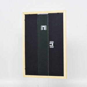 Telaio in legno effetto profilo 2210 naturale 61x91,5 cm vetro antiriflesso