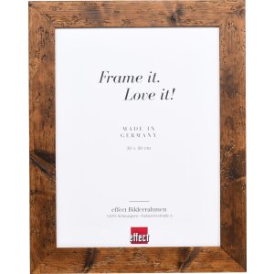 Effetto Telaio in legno 2400 marrone 61x91,5 cm Vetro...
