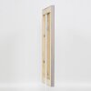 Cornice in legno massiccio effetto 2240 grigio 61x91,5 cm vetro normale
