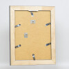 Effetto cornice in legno massiccio profilo 28 oro 61x91,5 cm vetro trasparente