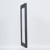 Cornice in legno massiccio effetto 2240 nero 61x91,5 cm vetro antiriflesso
