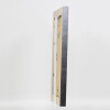 Effetto cornice in legno massiccio profilo 28 argento 61x91,5 cm vetro acrilico