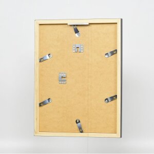 Struttura in legno Top Cube 61x91,5 cm vetro museale nero