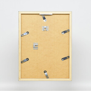 Struttura in legno Top Cube 61x91,5 cm vetro museale nero