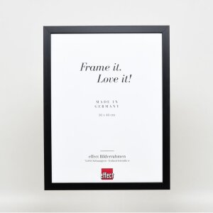 Struttura in legno Top Cube 61x91,5 cm vetro museale nero