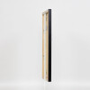 Cornice in legno effetto profilo 2070 vetro Museum 61x91,5 cm nero