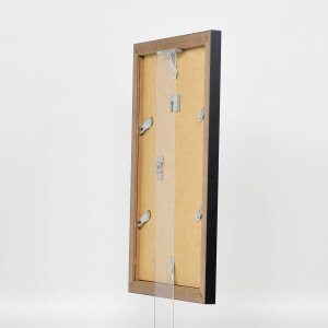Cornice effetto 2310 argento lucido 62x93 cm vetro normale