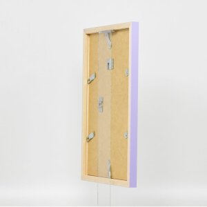 Struttura in legno Top Cube 62x93 cm vetro acrilico lilla