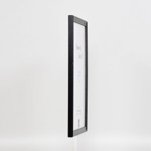 Telaio effetto legno profilo 2070 vetro normale 62x93 cm nero