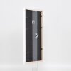 Telaio effetto legno profilo 2070 vetro normale 62x93 cm bianco