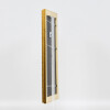 Effetto legno Telaio barocco Profilo 37 oro antico 62x93 cm Vetro acrilico