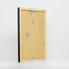 Struttura in legno Top Cube 62x93 cm vetro museale nero