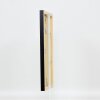 Struttura in legno Top Cube 62x93 cm vetro museale nero