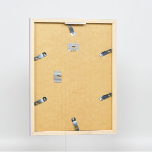 Struttura in legno Top Cube 62x93 cm vetro museale lilla