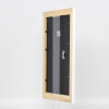 Effetto Telaio in legno massiccio Profilo 30 bianco 62x93 cm Vetro Museum