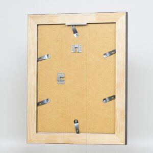 Effetto cornice in legno massiccio profilo 28 oro 62x93 cm vetro museale