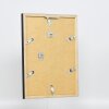 Telaio effetto legno profilo 33 nero 7x10 cm vetro antiriflesso
