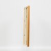 Telaio in legno effetto profilo 33 rovere 7x10 cm vetro antiriflesso