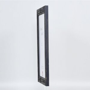 Cornice in legno massiccio effetto 2240 nero 7x10 cm vetro normale