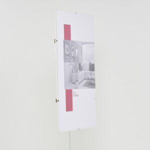 Portafoto senza cornice 70x100 cm Vetro Antireflex