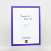 Struttura in legno Top Cube 70x100 cm vetro viola antiriflesso
