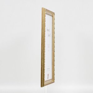 Effetto legno Telaio barocco Profilo 37 argento antico 70x100 cm Vetro acrilico
