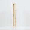 Cornice in legno massello effetto 2240 bianco 70x100 cm vetro antiriflesso