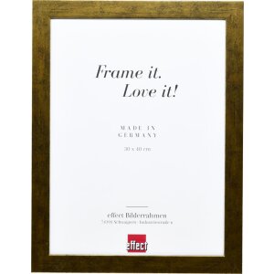 Cornice deffetto 2319 oro antico 70x100 cm vetro museale