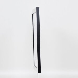 Cornice ad effetto 2319 argento lucido 70x100 cm vetro museale