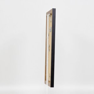Cornice ad effetto 2319 argento lucido 70x100 cm vetro museale