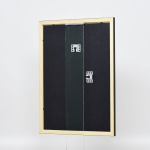 Effetto Telaio in legno Profilo 2210 nero 70x70 cm Vetro normale
