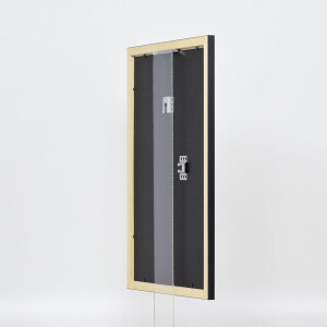 Effetto cornice in legno Profilo 2210 nero 70x70 cm Vetro Museo