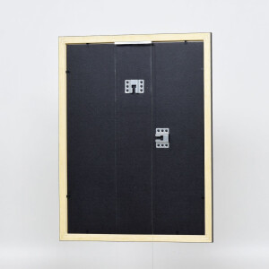 Effetto cornice in legno Profilo 2210 nero 70x70 cm Vetro Museo
