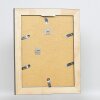 Effetto cornice in legno massiccio profilo 28 oro 70x70 cm vetro museale
