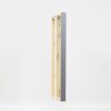 Telaio effetto legno profilo 35 antracite 9x13 cm vetro normale