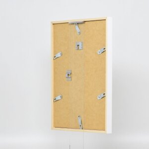 Telaio in legno effetto Profilo 35 bianco 9x13 cm vetro normale + distanziatore