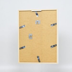 Telaio in legno effetto Profilo 35 bianco 9x13 cm vetro normale + distanziatore