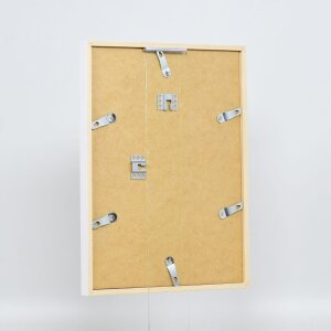 Telaio in legno effetto Profilo 35 bianco 9x13 cm vetro normale + distanziatore