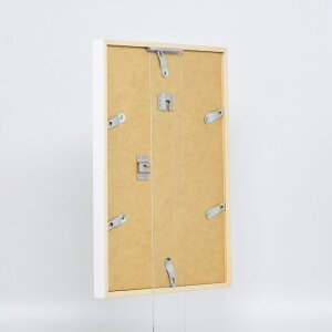 Telaio in legno effetto Profilo 35 bianco 9x13 cm vetro normale + distanziatore