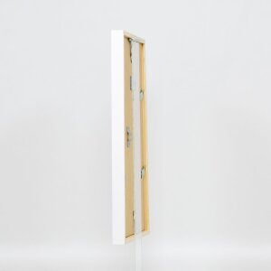 Telaio in legno effetto Profilo 35 bianco 9x13 cm vetro normale + distanziatore
