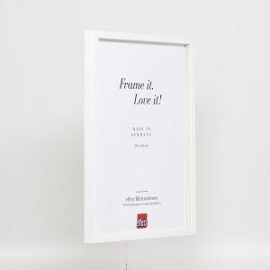 Telaio in legno effetto Profilo 35 bianco 9x13 cm vetro normale + distanziatore