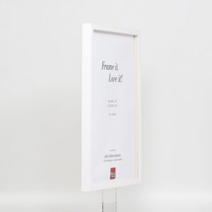 Telaio in legno effetto Profilo 35 bianco 9x13 cm vetro normale + distanziatore